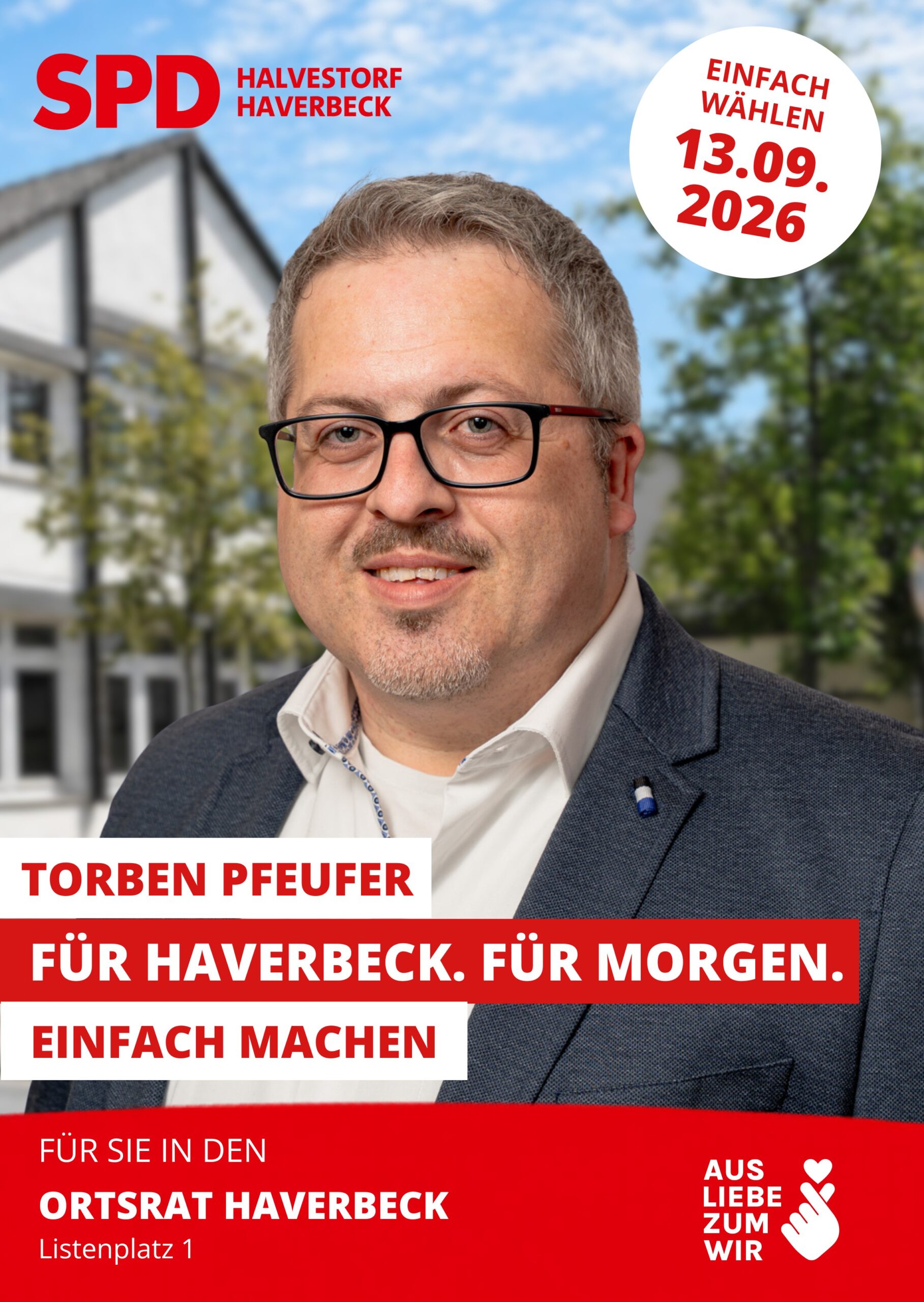Kandidatenplakat Torben Pfeufer