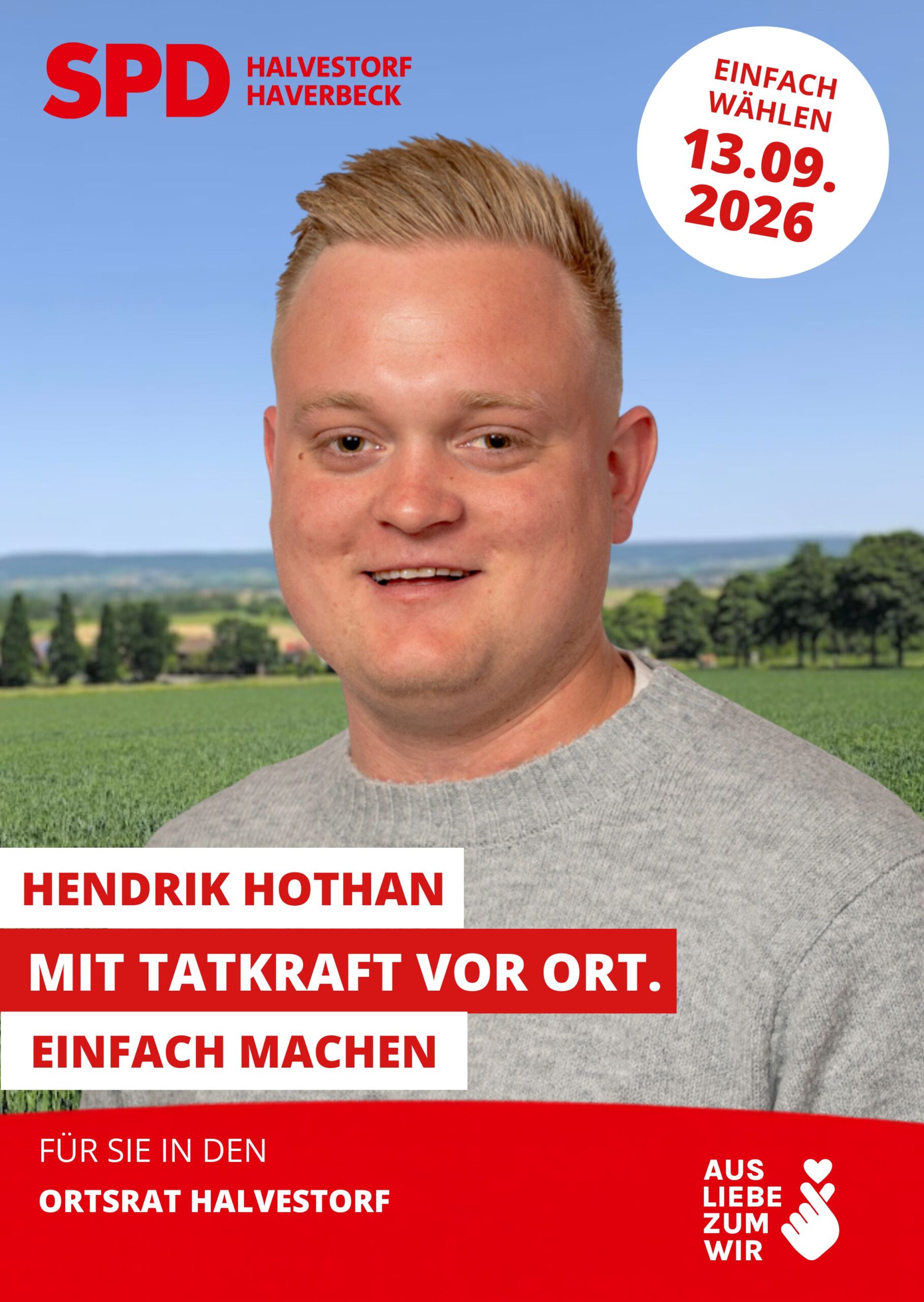 Porträt von Hendrik Hothan